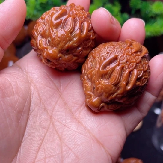 【闪购商品】手串/手链橄榄核35左右金币龙龟手球