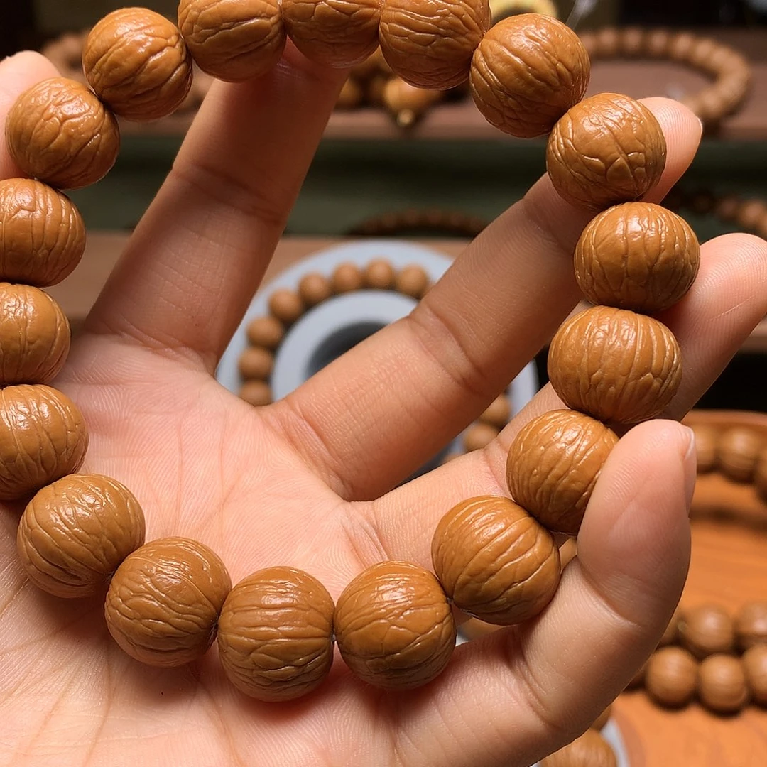 手串猴头核桃全品聚宝盆手串15+