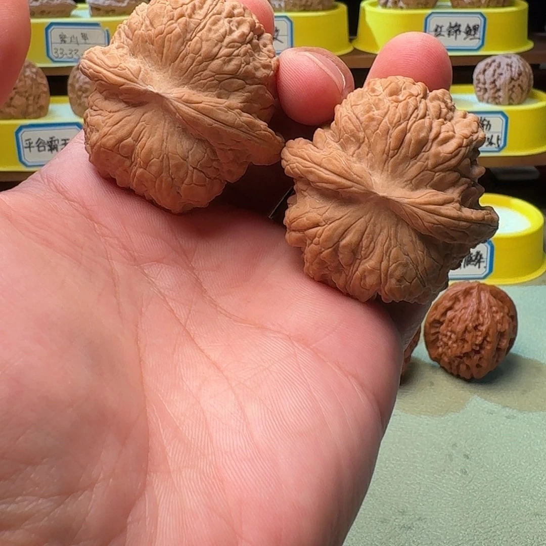把件文玩核桃血麒麟46全品毕业收藏款