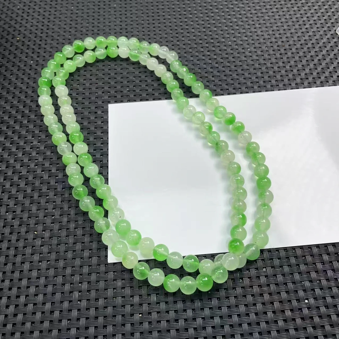 【大喜儿】白底青8m项链-12WQ1276