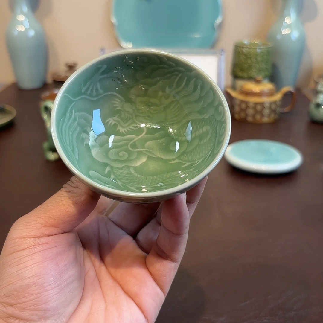 瓷片龙泉青瓷福利青瓷