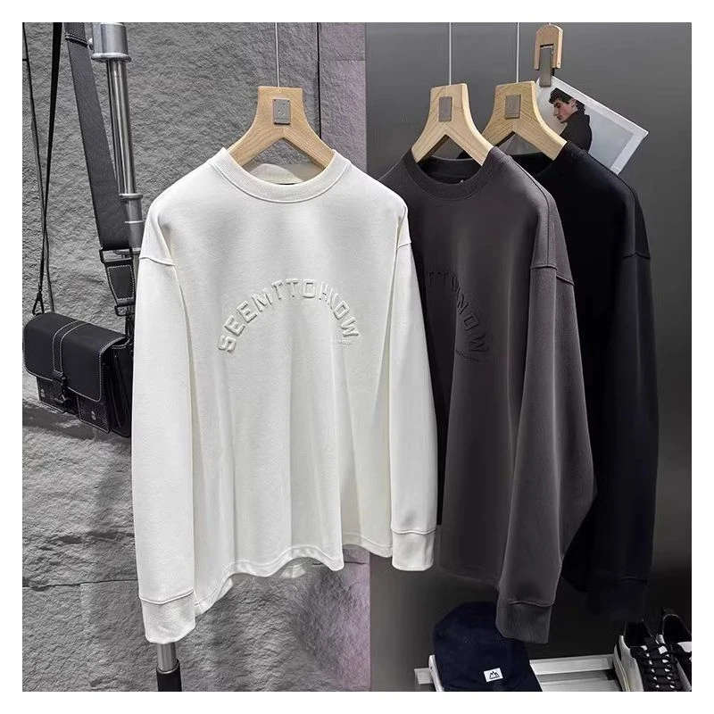 UUS一哥【半末】王簰牛货！FOG高街男士长袖T恤卫衣8503圆领