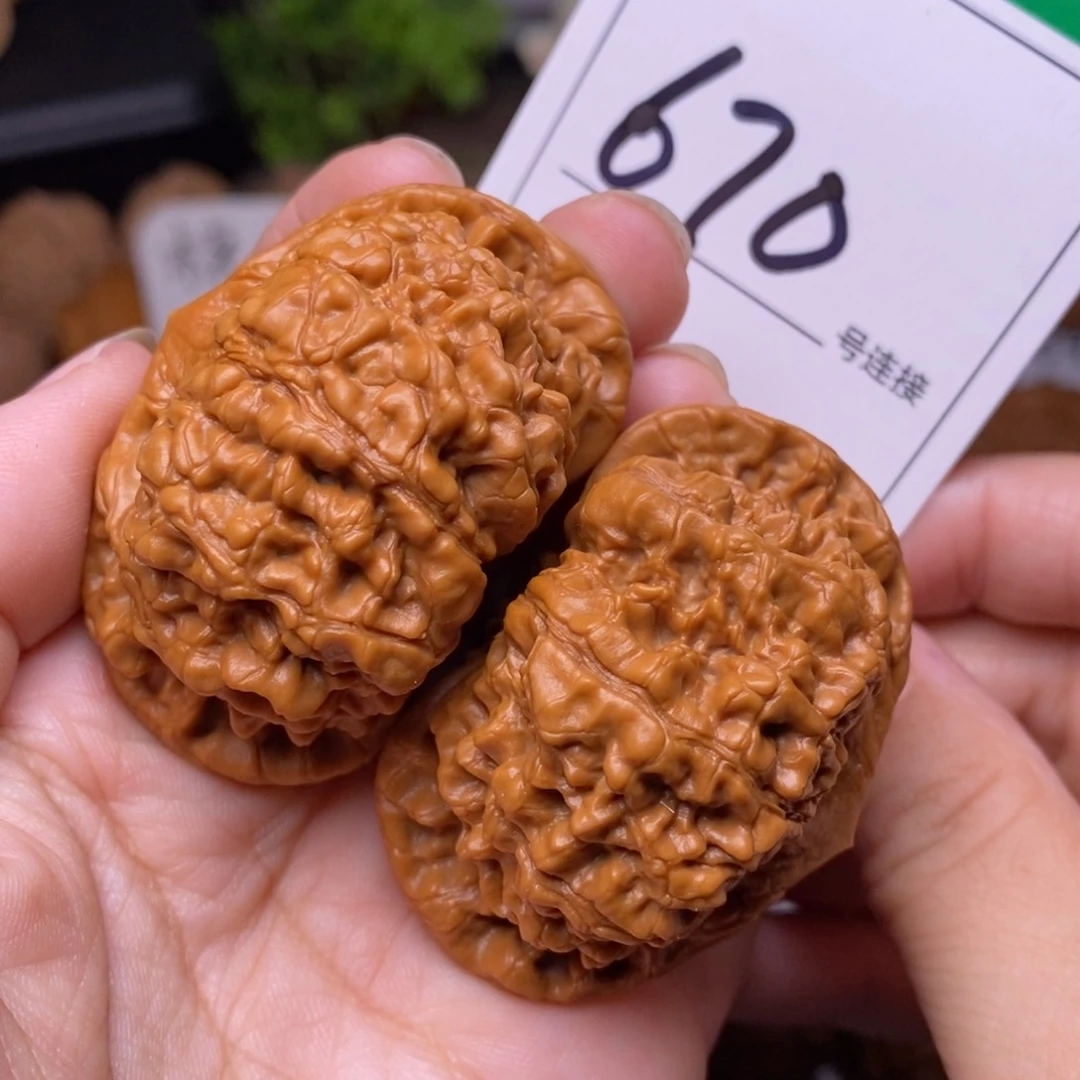 把件文玩核桃670官帽5.0