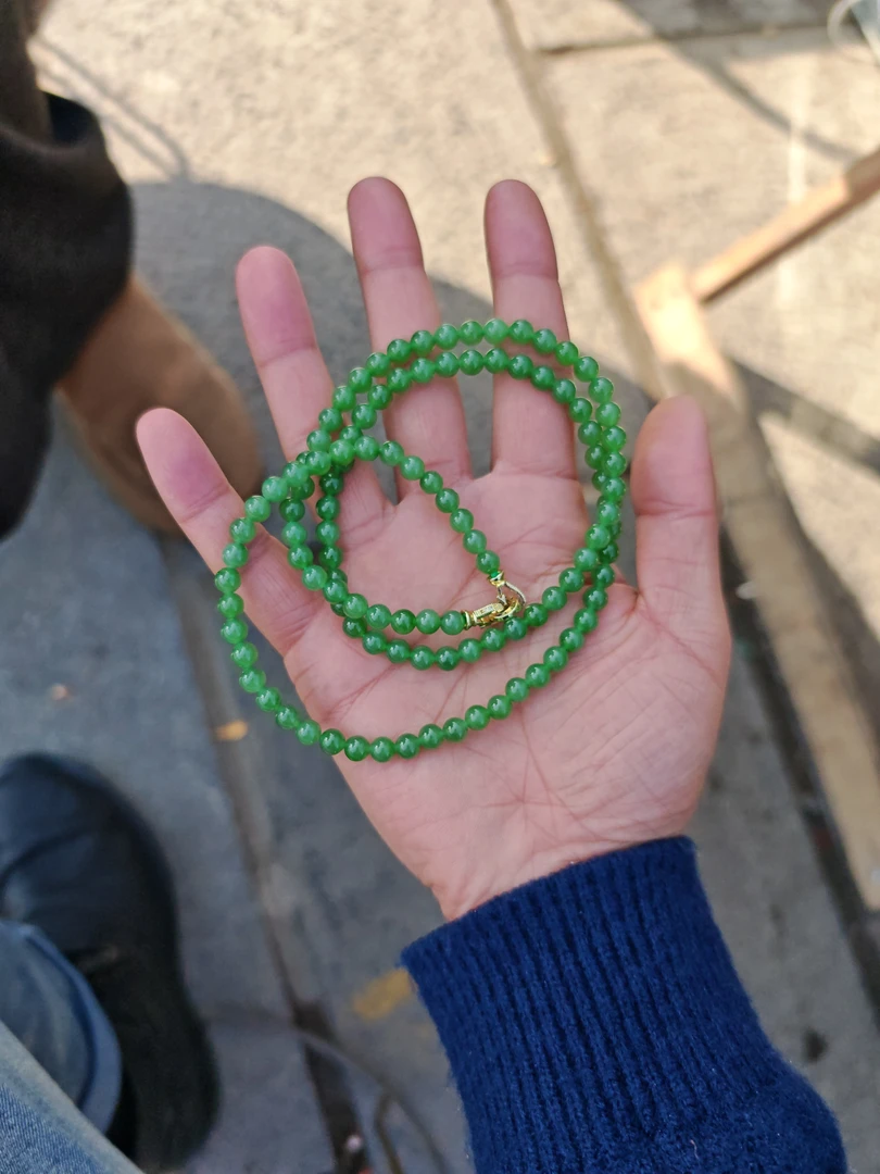 和田玉手串高端奢华款