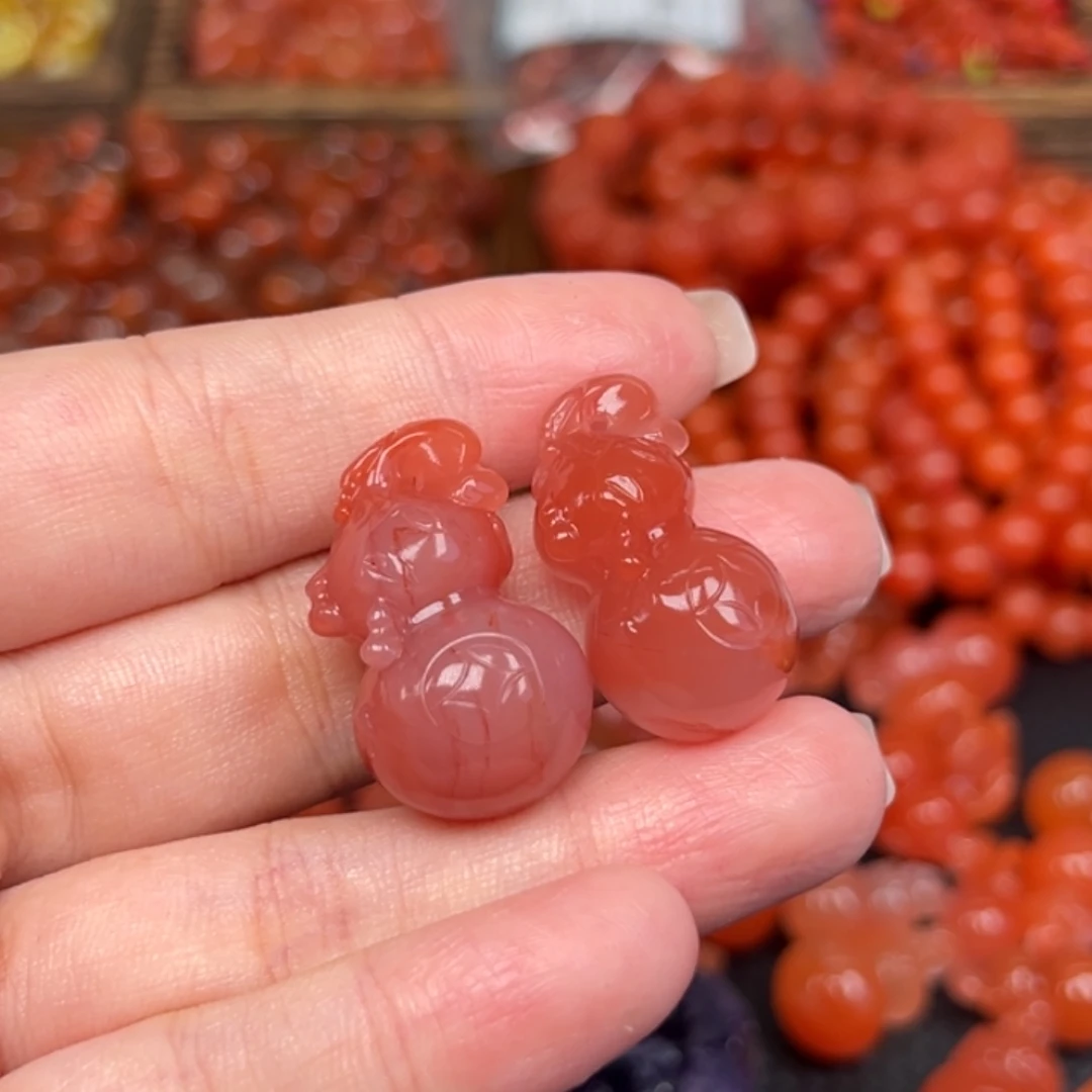 辉***辉南红玛瑙未镶嵌吊坠(不含链)