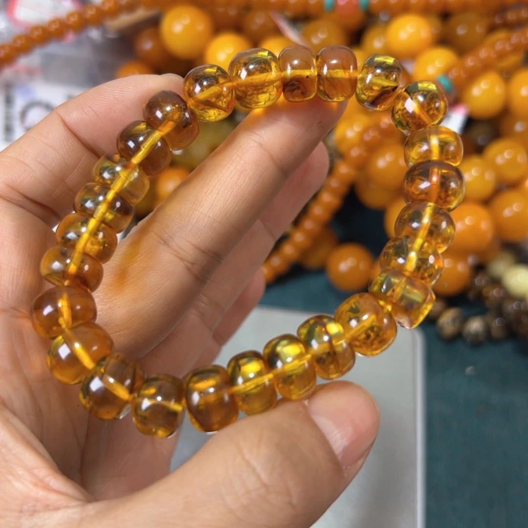 琥珀珠宝奇石未镶嵌925