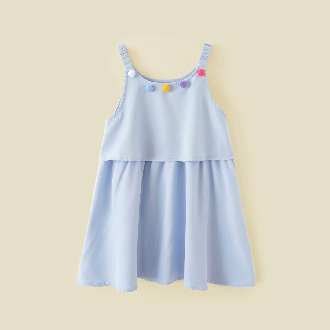 2025年新款吊带裙女童连衣裙YNQJ0164
