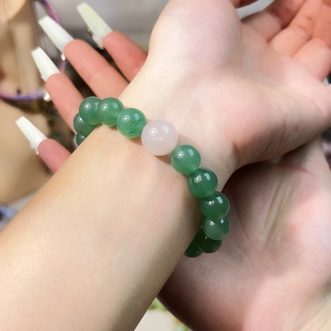 水晶未镶嵌手链东陵玉