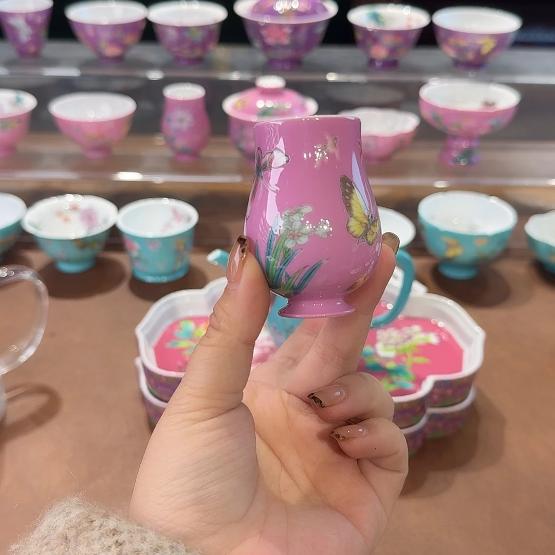 珐琅彩主人茶具茶具