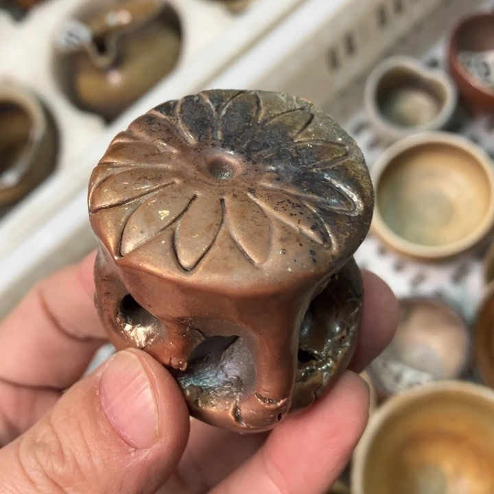 柴烧杯子宝瓶大放漏