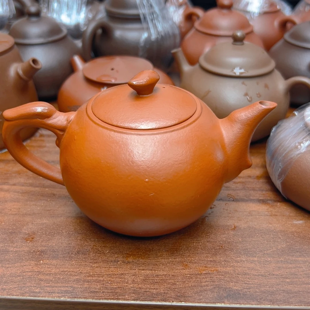 茶壶紫砂朱泥凤鸣壶