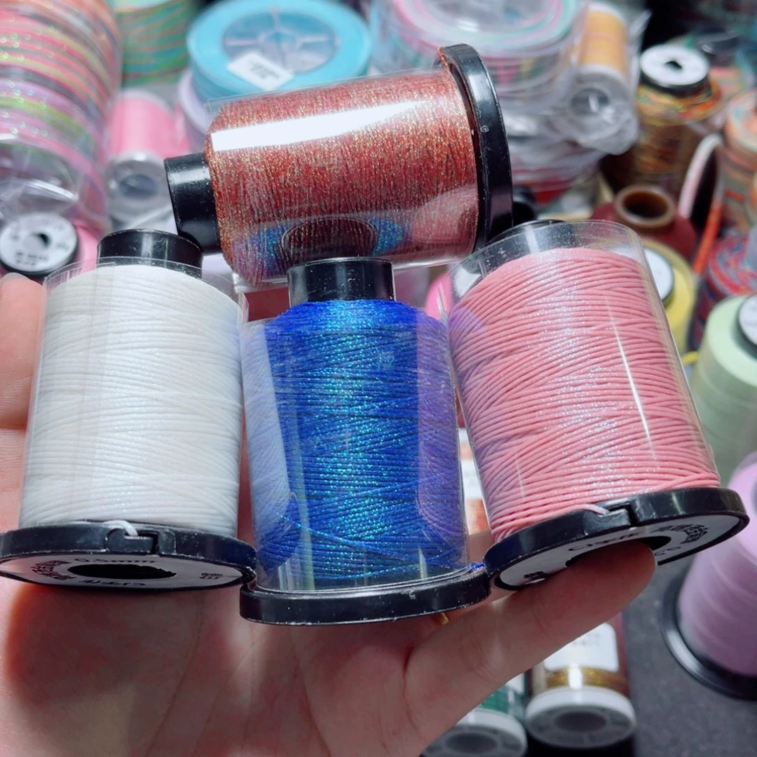 腈纶0.5洒金扁蜡白雾夜蓝霉粉赤红点金