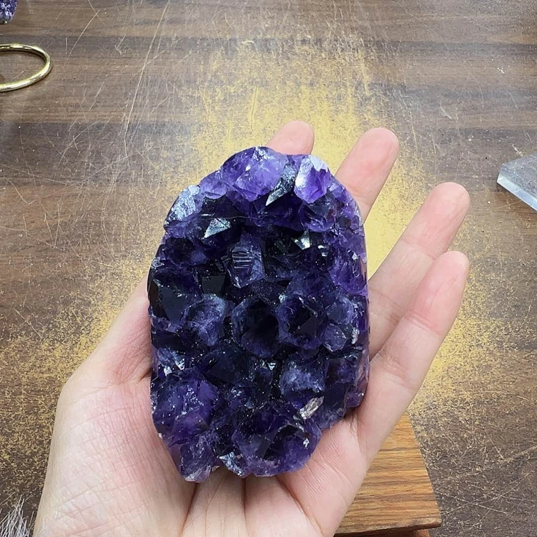 紫晶摆件未镶嵌福利