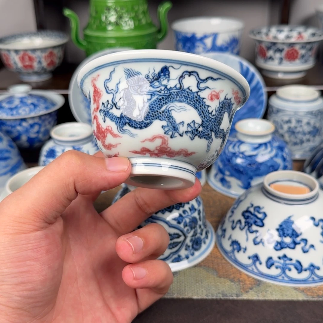 现代手工手绘茶器