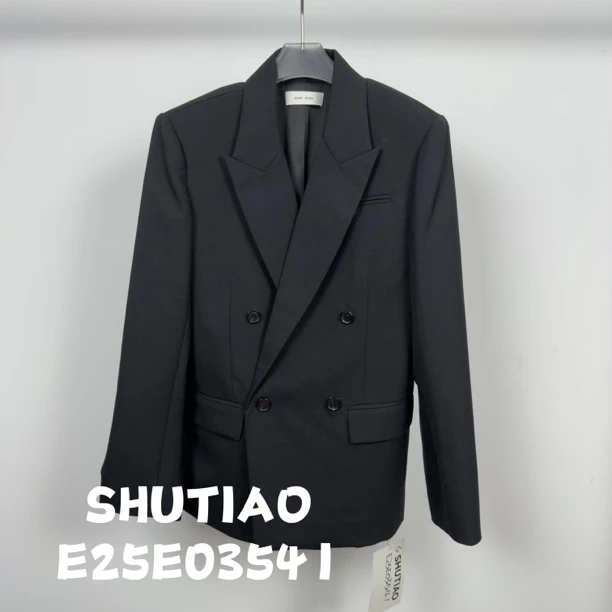 【SHUTIAO】2025夏季：新款小众设计款外套E25E03541