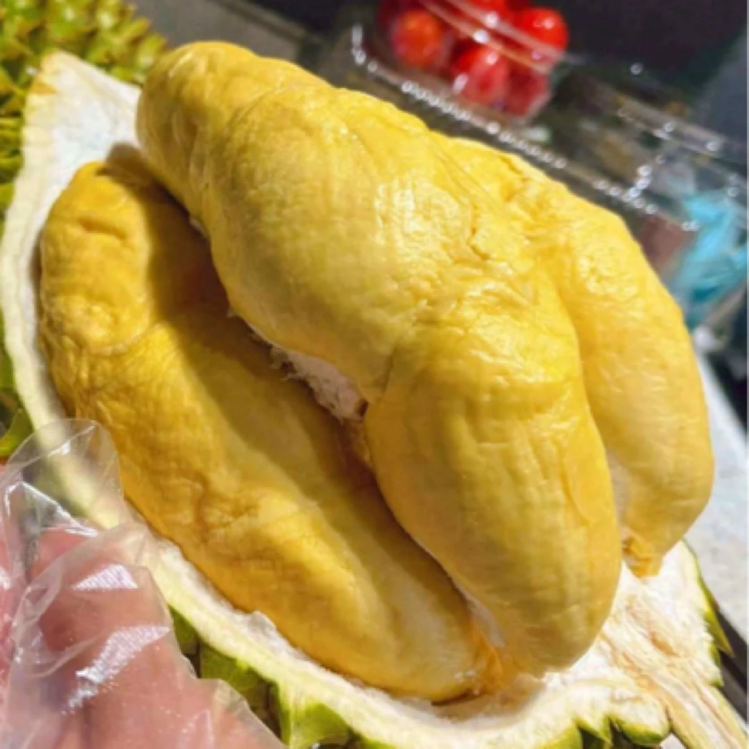 「金枕A果新鲜树熟榴莲」一物一拍3到8斤核小榴莲同城配金枕泰国