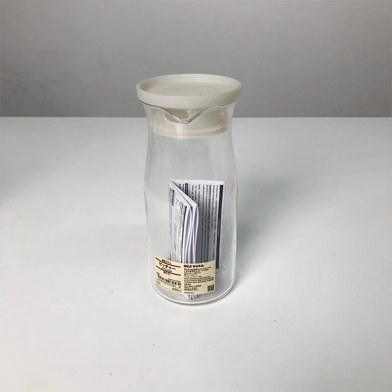 【容量可选】摩瑟DP【WY高硼硅果汁壶】HAZC花瓶摆件玻璃花盆