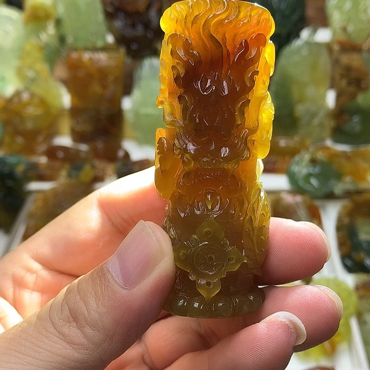 蛇纹石玉未镶嵌珠宝半成品