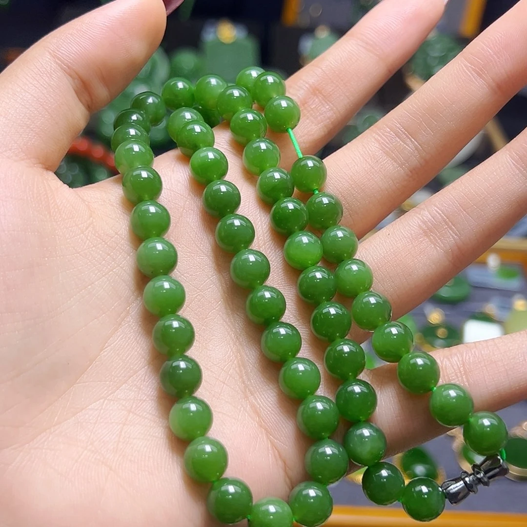 和田玉未镶嵌项链