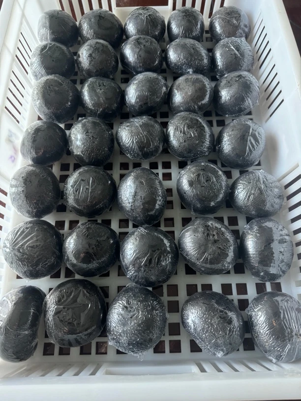 “黑药皂”我的阿勒泰同款黑肥皂洗手洗衣服哈萨克手工皂非遗