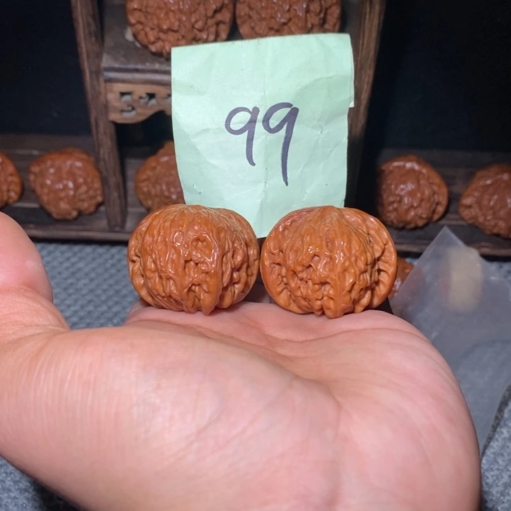 把件桃核34尺磨盘 龟丞相