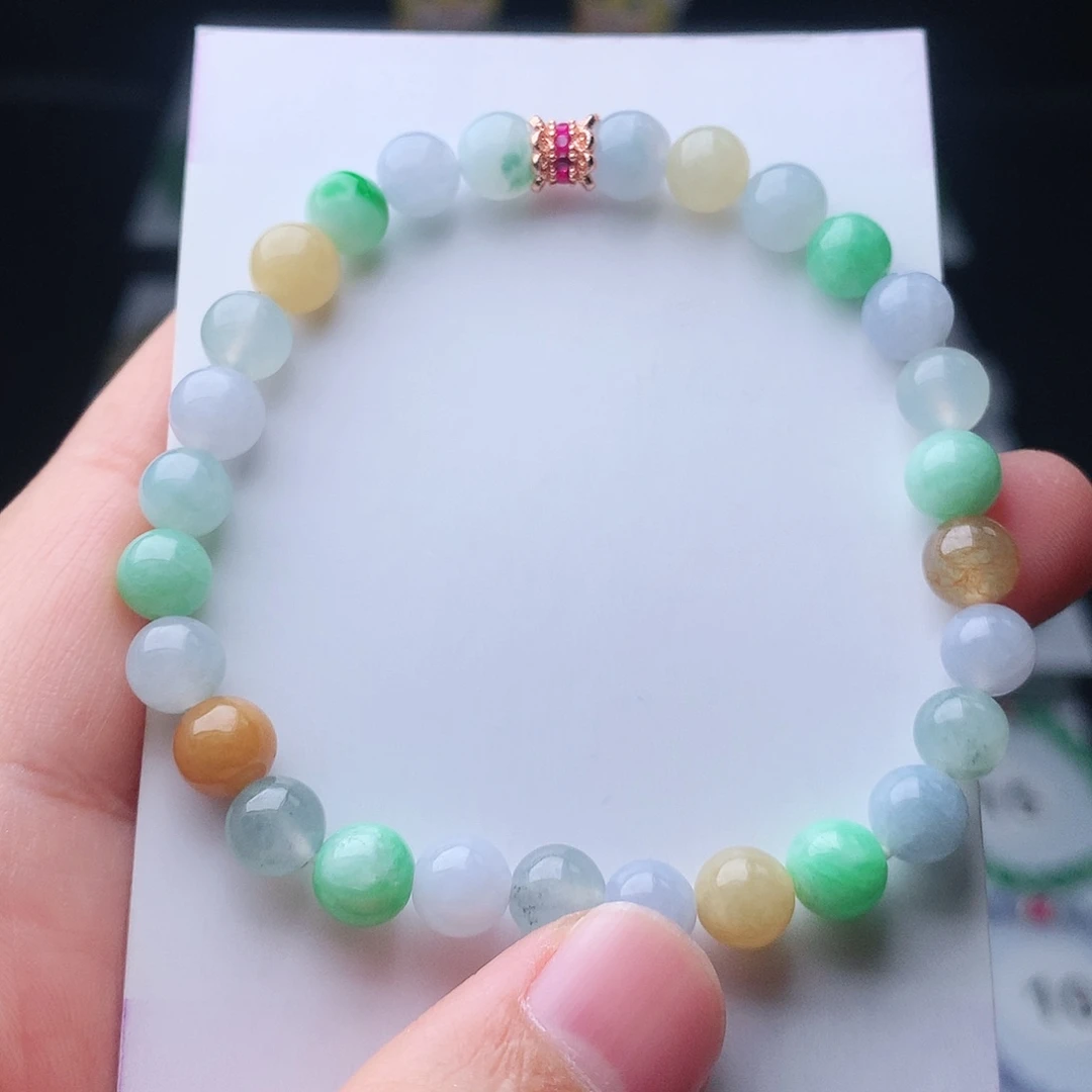 翡翠未镶嵌手链翡翠