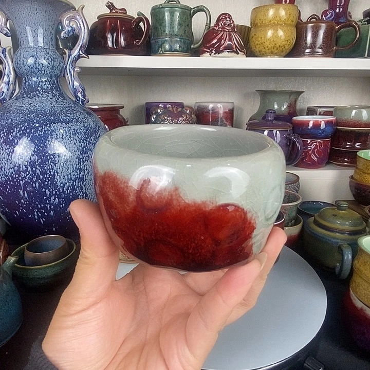 茶盏中国神后钧瓷茶具