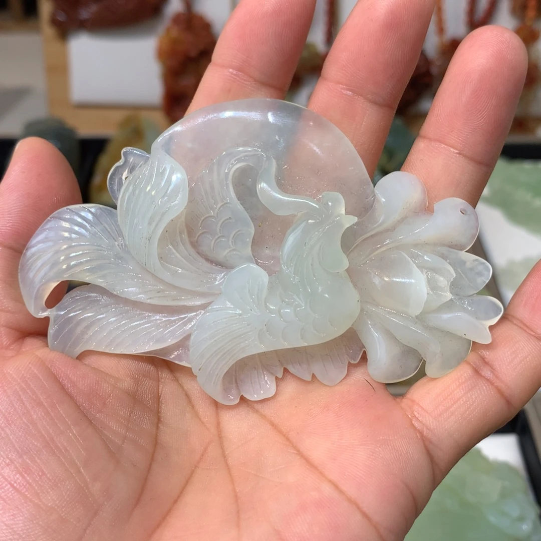 未镶嵌蛇纹石玉颈饰
