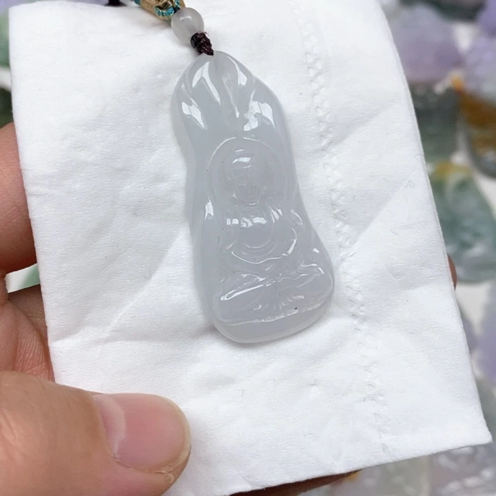 翡翠未镶嵌颈饰38号