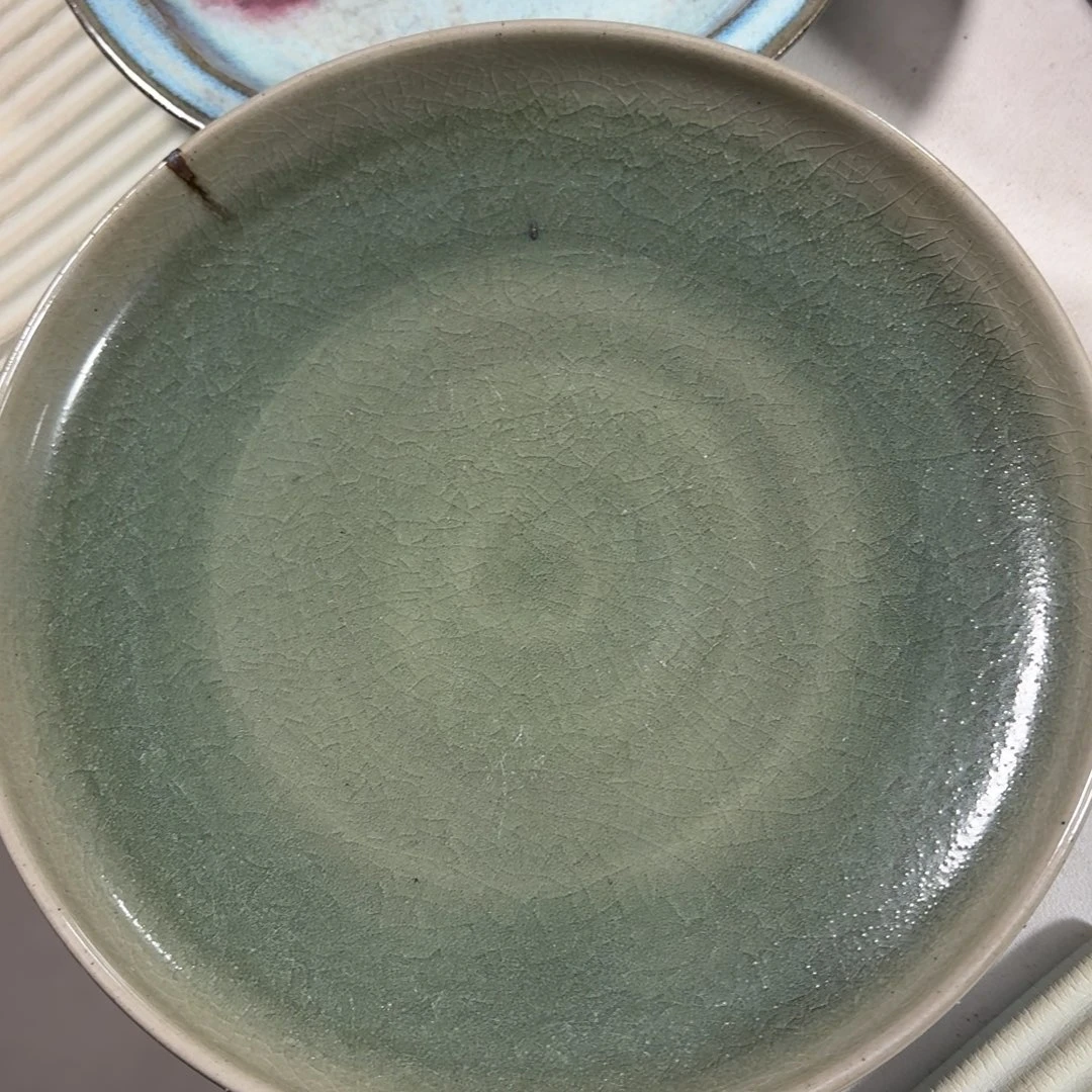 丑***石瓷片器形美观大方典雅