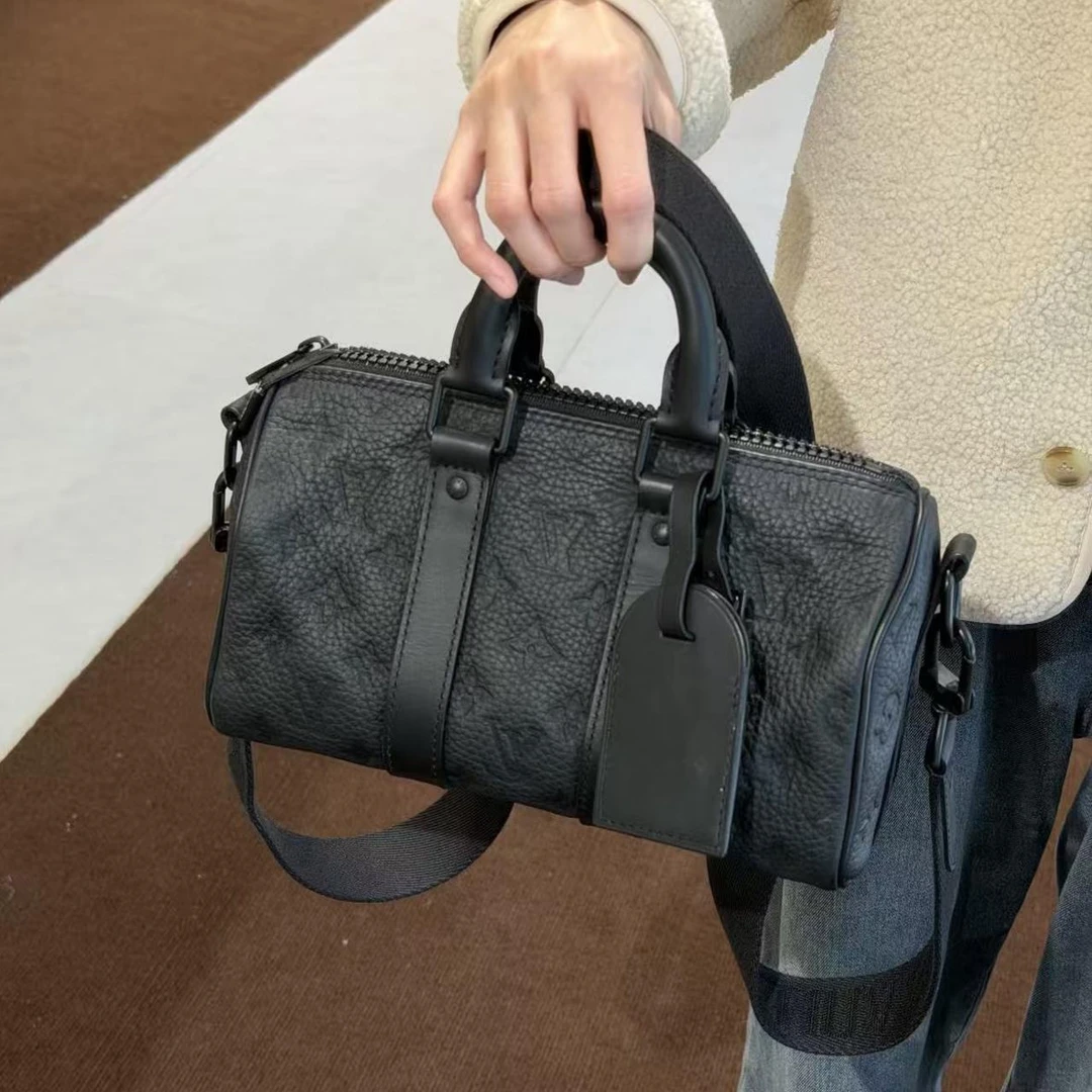 lv keepall25黑色·路易威登·99新·56157149