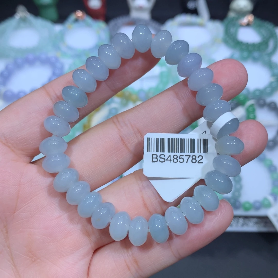 翡翠未镶嵌手串天然