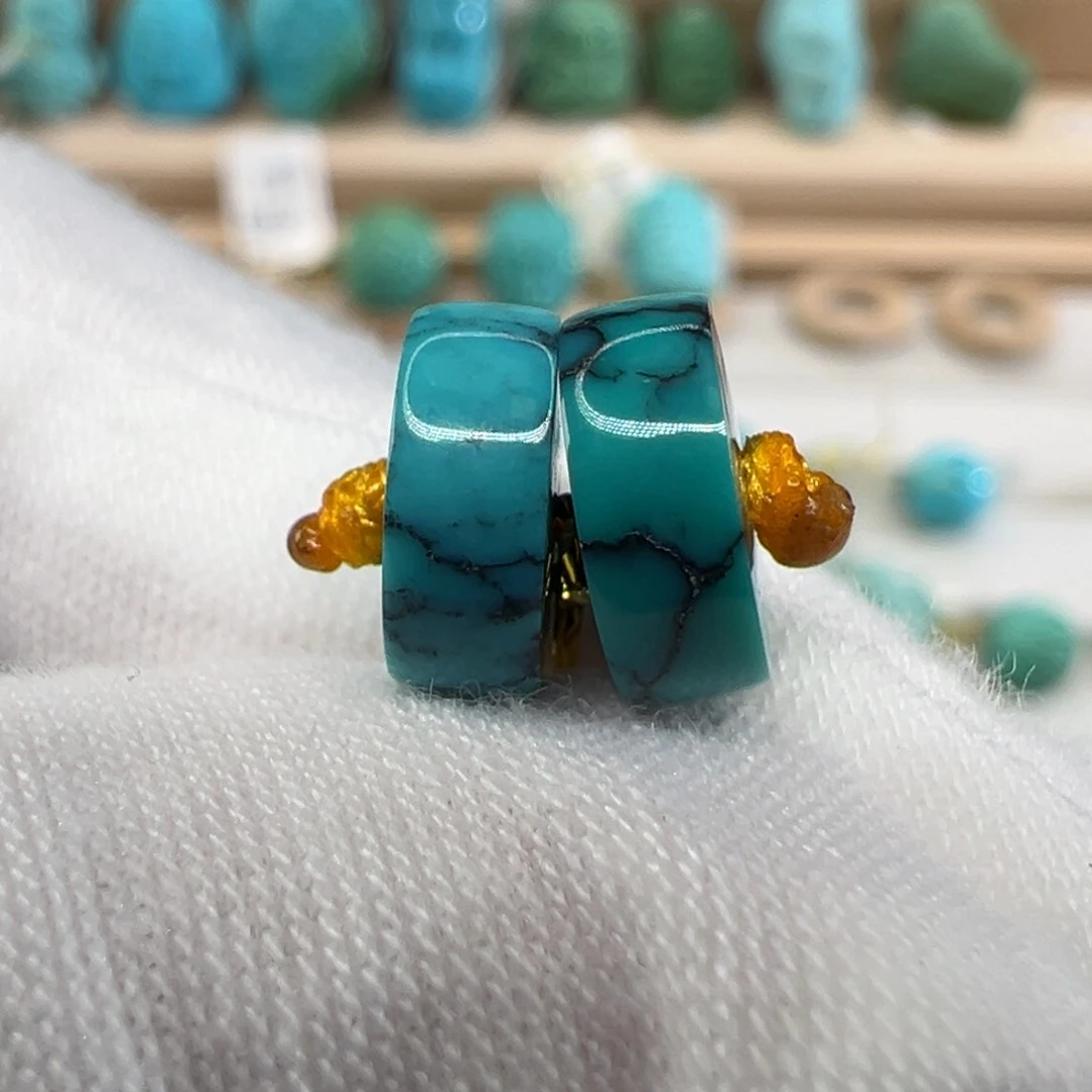 绿松石未镶嵌配饰