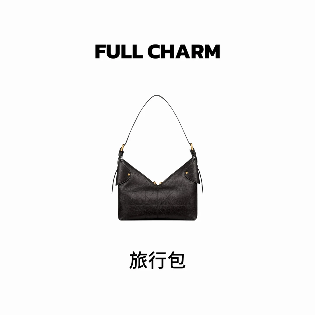 【 E393】FULLCHARM-旅行包-百搭手提单肩斜挎包大容量通勤女包