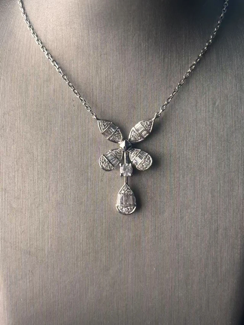 【N·5高定珠宝】重金 P蝴蝶水滴项链  ZSXL0471