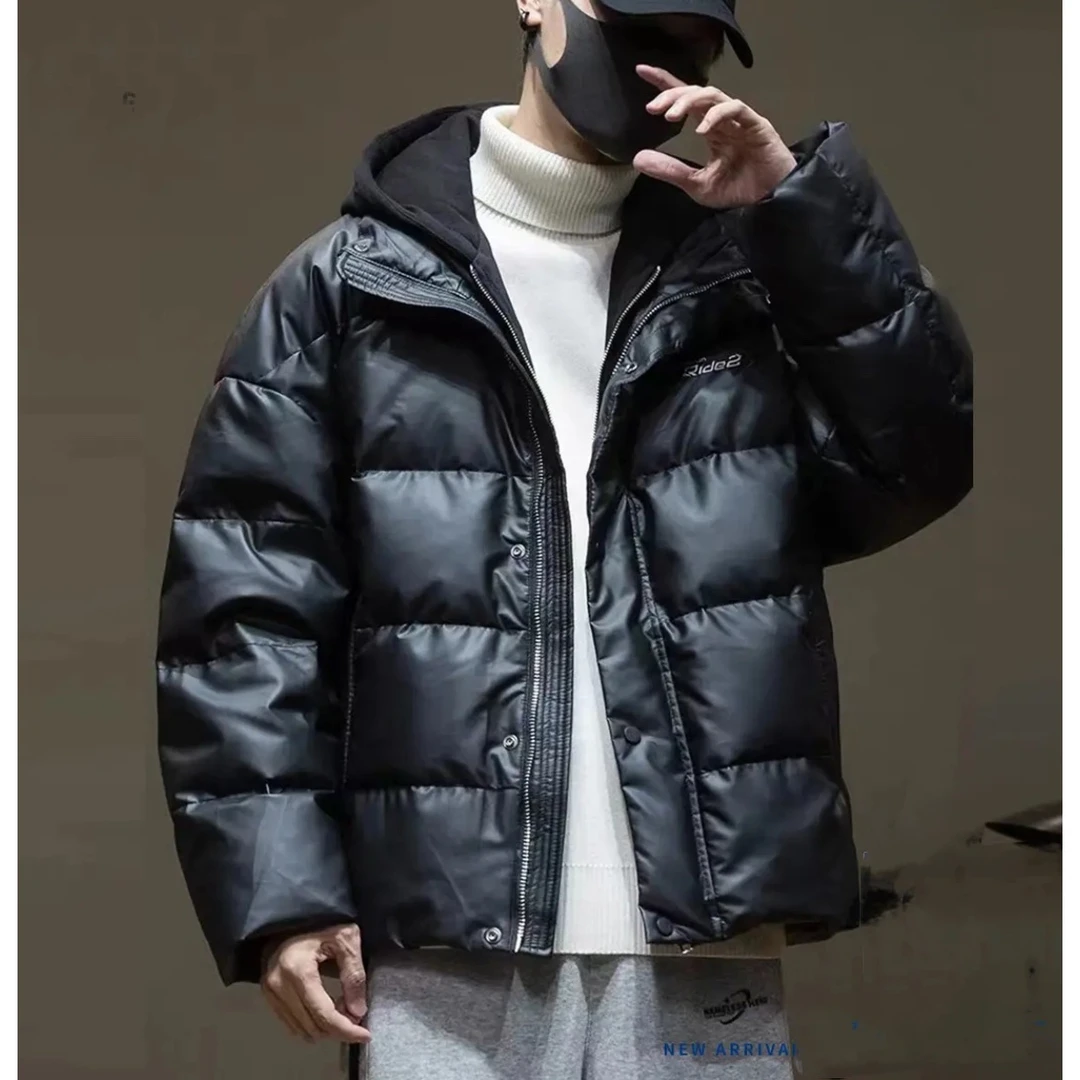 【HHR高级订制】国标90高蓬松情侣款面包羽绒服外套洗水皮感Z-5520