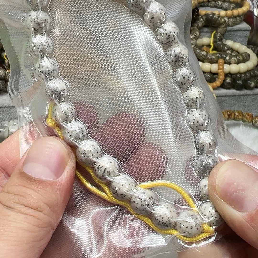 星月菩提手串208灭火月留白星月菩提0.9圆手持