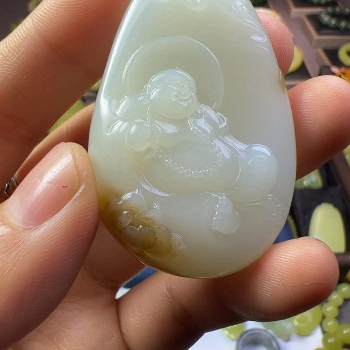 和田玉（白玉）未镶嵌颈饰