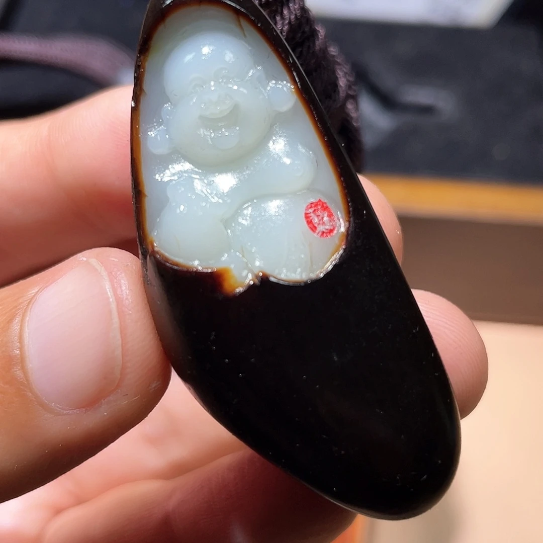 和田玉颈饰未镶嵌A7