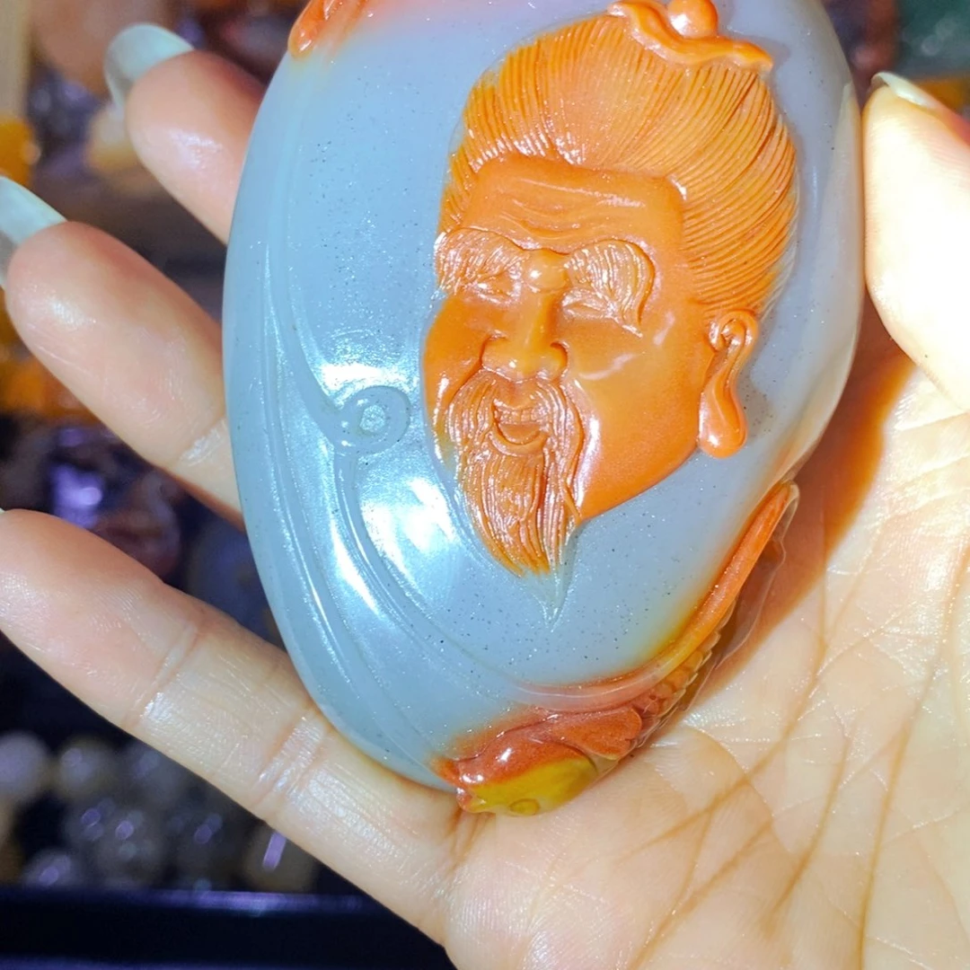 石英质玉（黄龙玉）未镶嵌项链