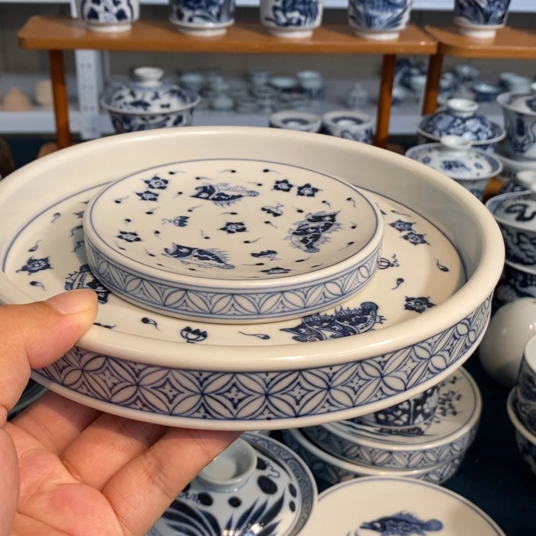 楷***森景德镇手工手绘陶瓷 友情价