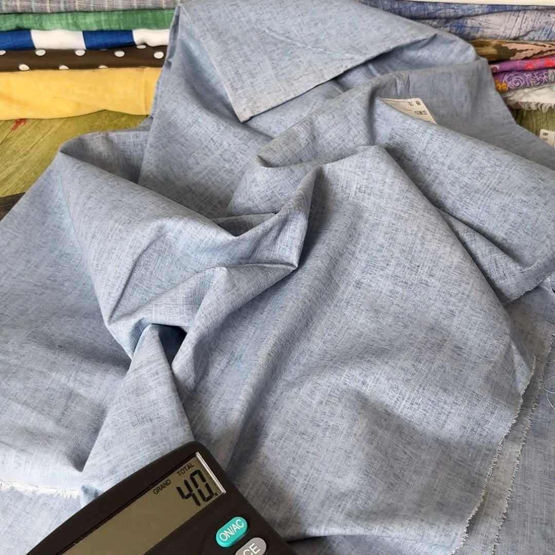 麻牛仔蓝汉麻 炒色1.6米