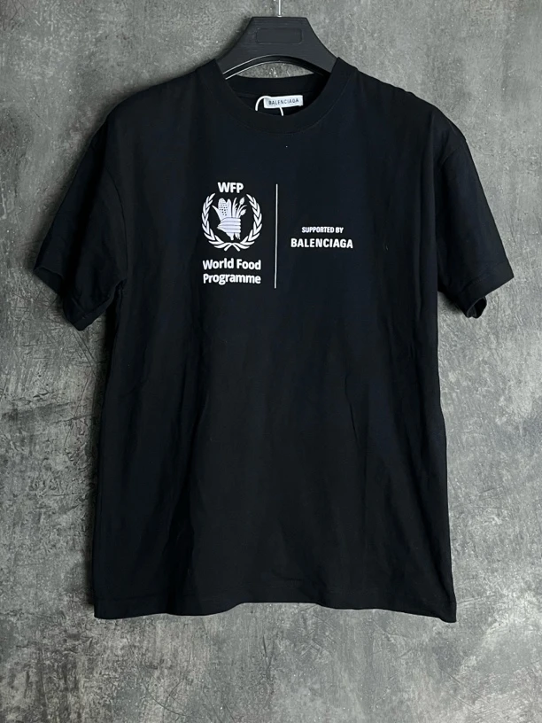 全新未使用 Balenciaga/巴黎世家 M码*1/麦穗wfp粮食短袖/02416