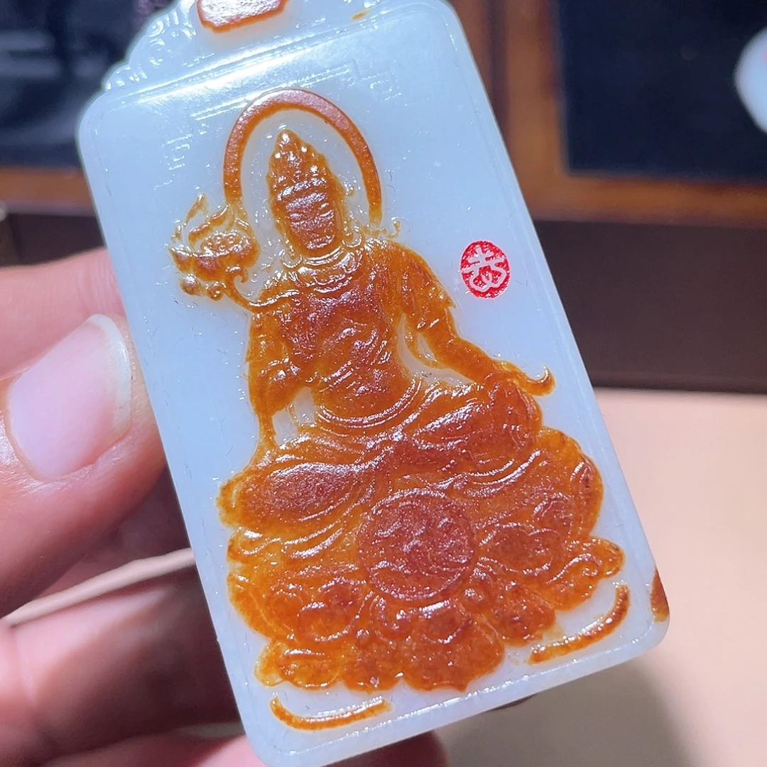 和田玉颈饰未镶嵌A7