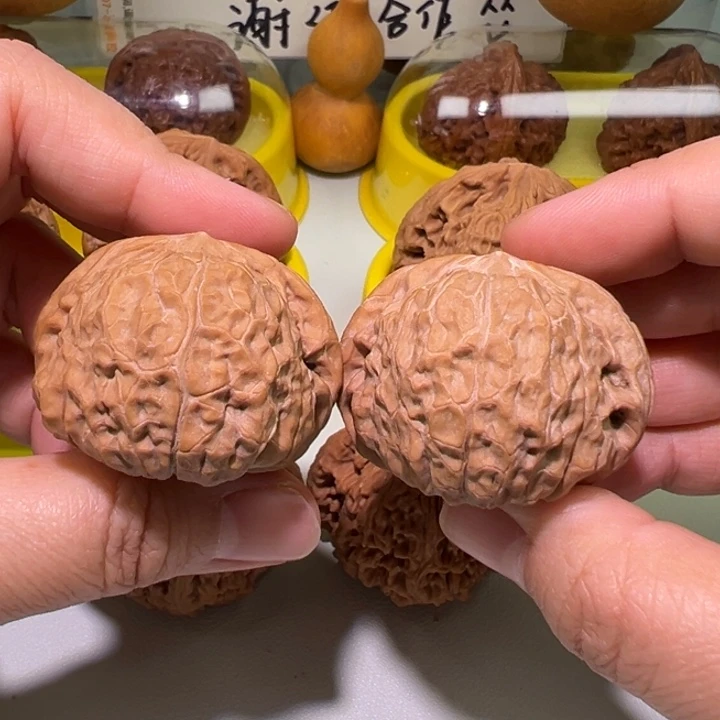 把件文玩核桃南瓜墩