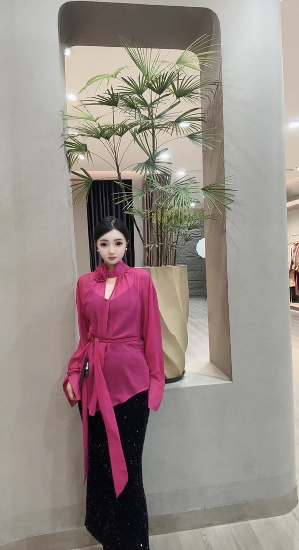 【女王定制】高定玫瑰衬衣