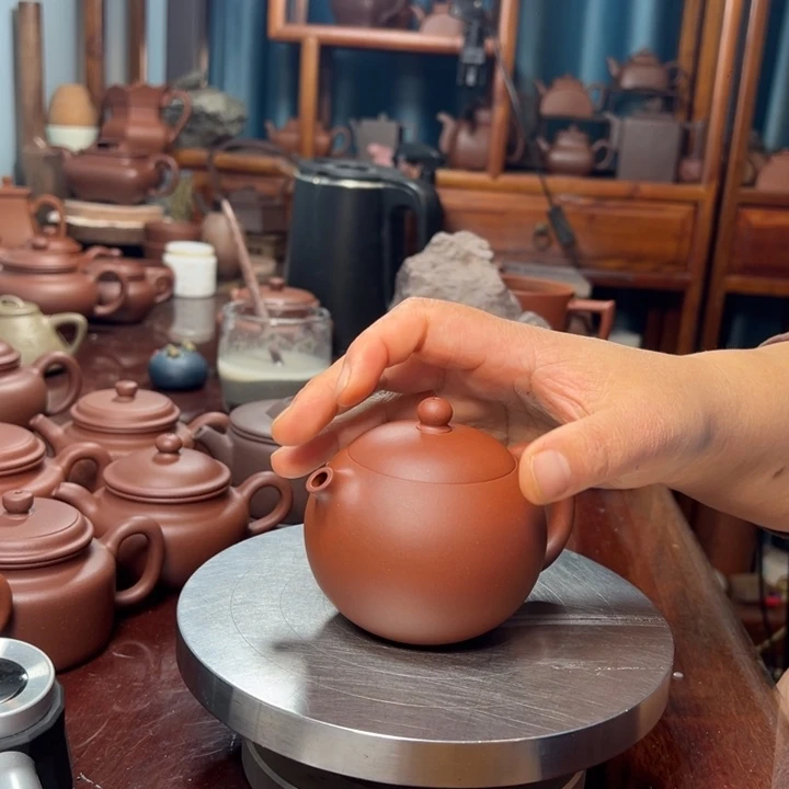 知***音茶壶紫砂宜兴紫砂壶