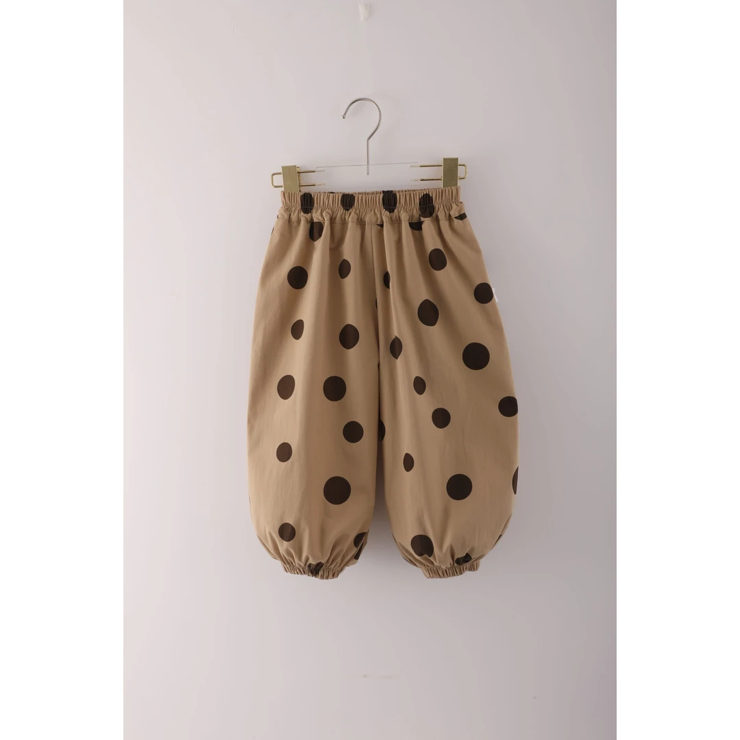 儿童裤子女中小童波波点裤子X12