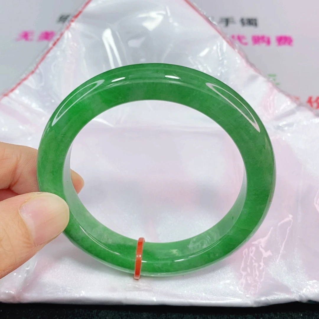 未镶嵌手镯翡翠54.8圈口正圈