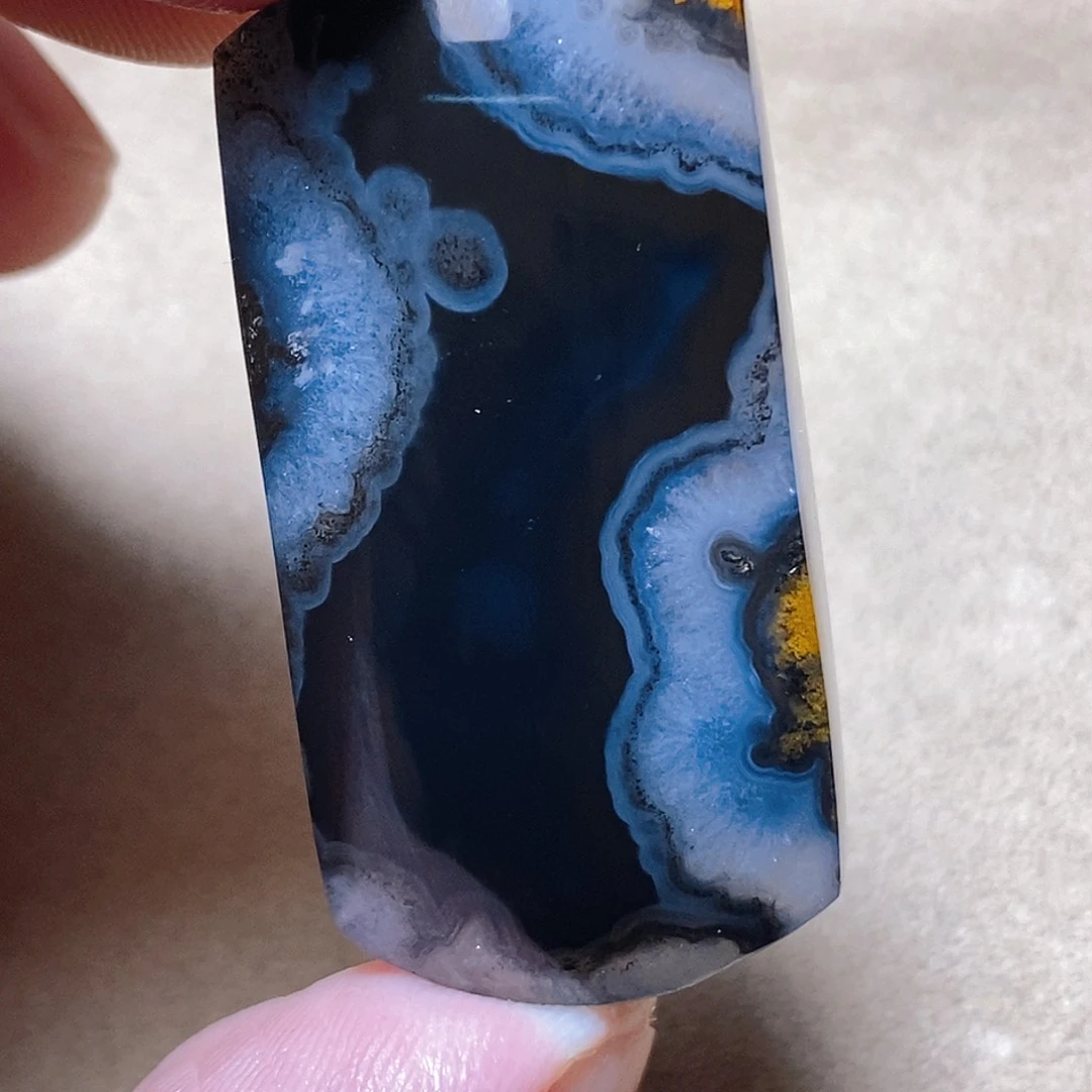 未镶嵌颈饰玛瑙/玉髓放**刀